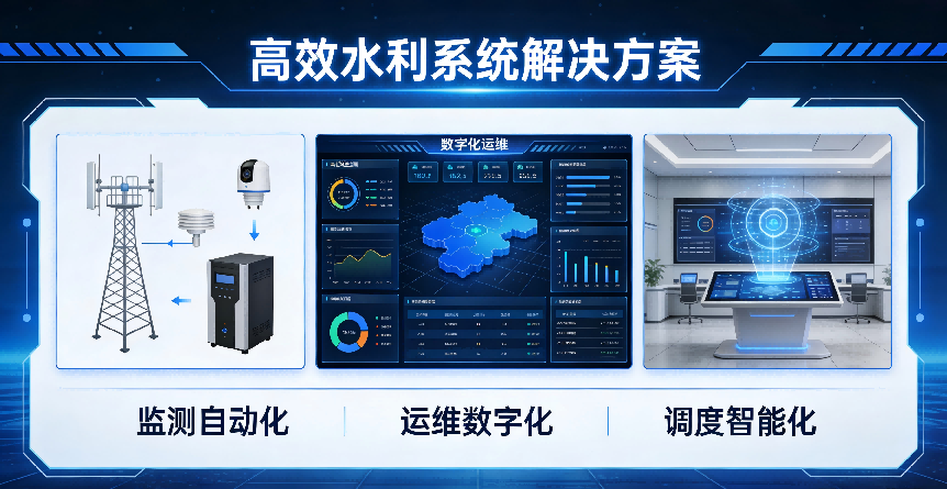 智慧水利数字化解决方案